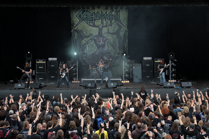 Skeletonwitch, live, Party.San 2011