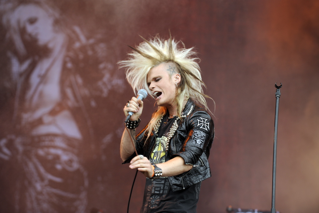 Crash Diet, live, Wacken 2011