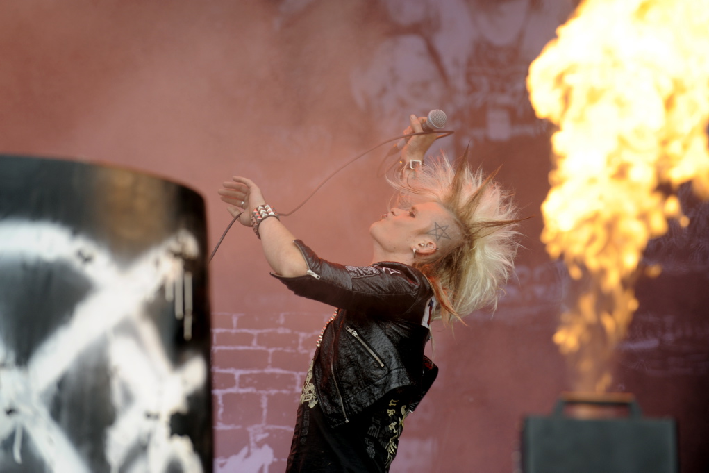 Crash Diet, live, Wacken 2011