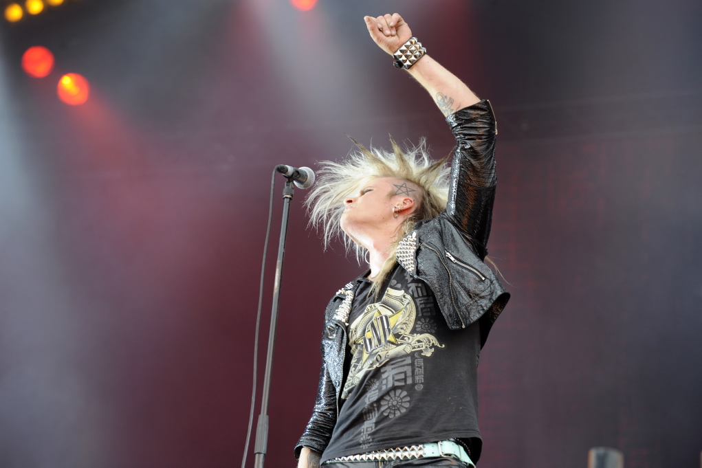 Crash Diet, live, Wacken 2011