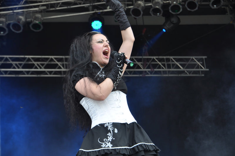 Visions Of Atlantis, live, Wacken 2011