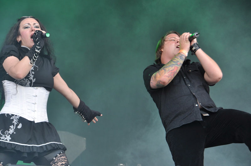 Visions Of Atlantis, live, Wacken 2011