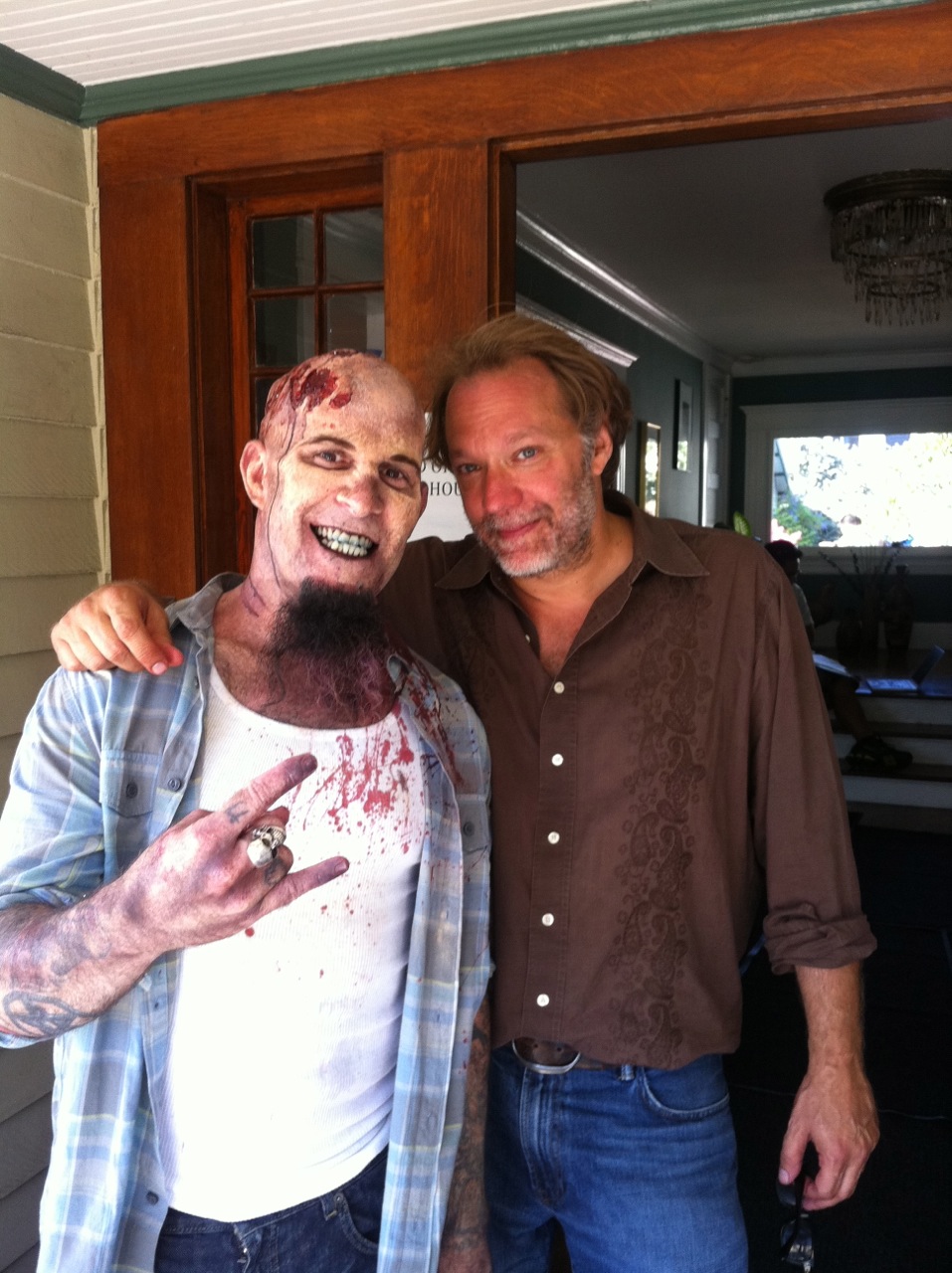 Scott Ian als Zombie bei ‘The Walking Dead’