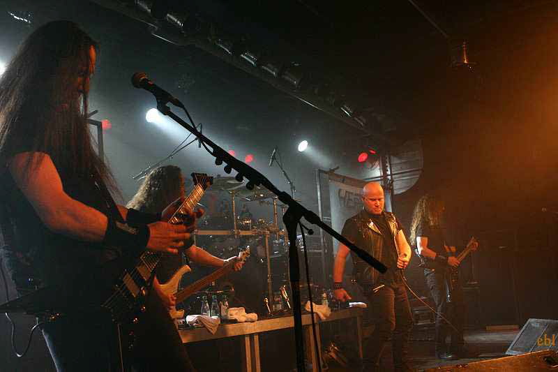 Heathen, live, 29.11.2011 München, Backstage