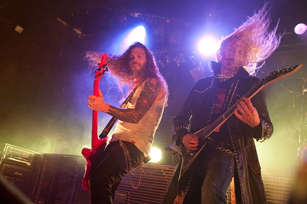 Hammerfall, live, 31.10.2011 Hamburg, Grosse Freiheit 36