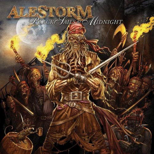 Alestorm, Black Sails At Midnight Cover