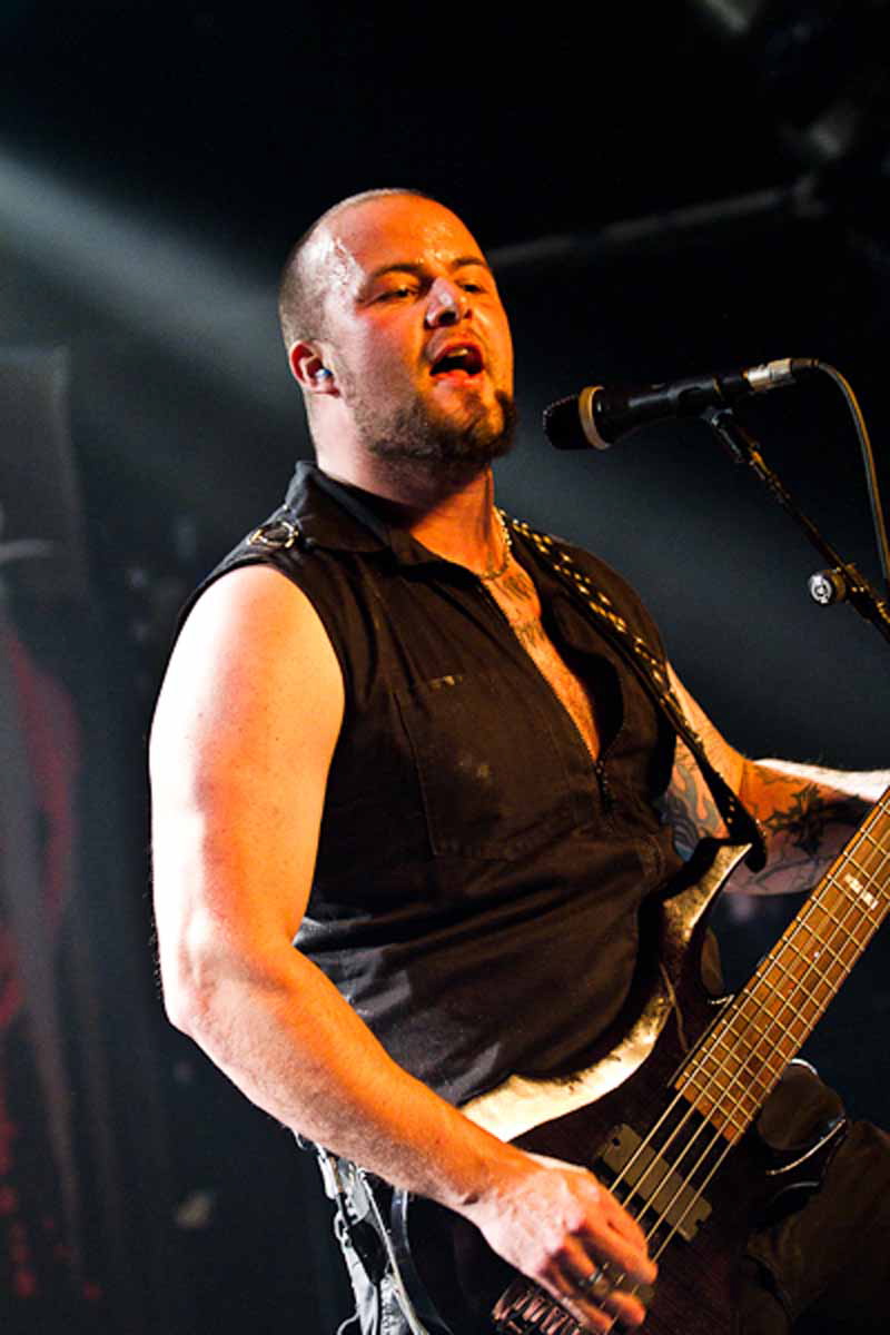 Mercenary, live, 15.11.2011 Hamburg, Markthalle