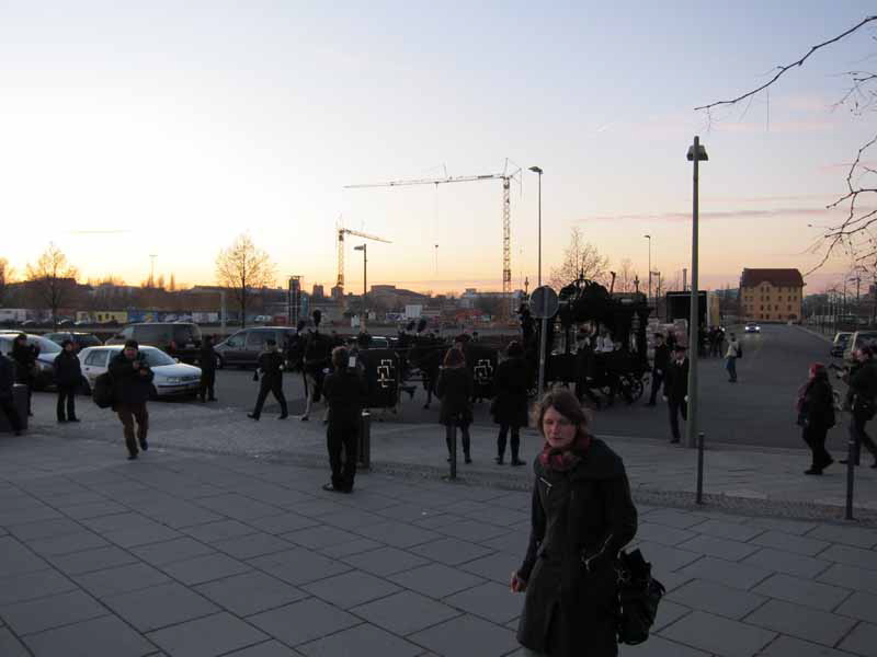 Rammstein errichten sich ihr Mausoleum, Berlin, 25.11.2011
