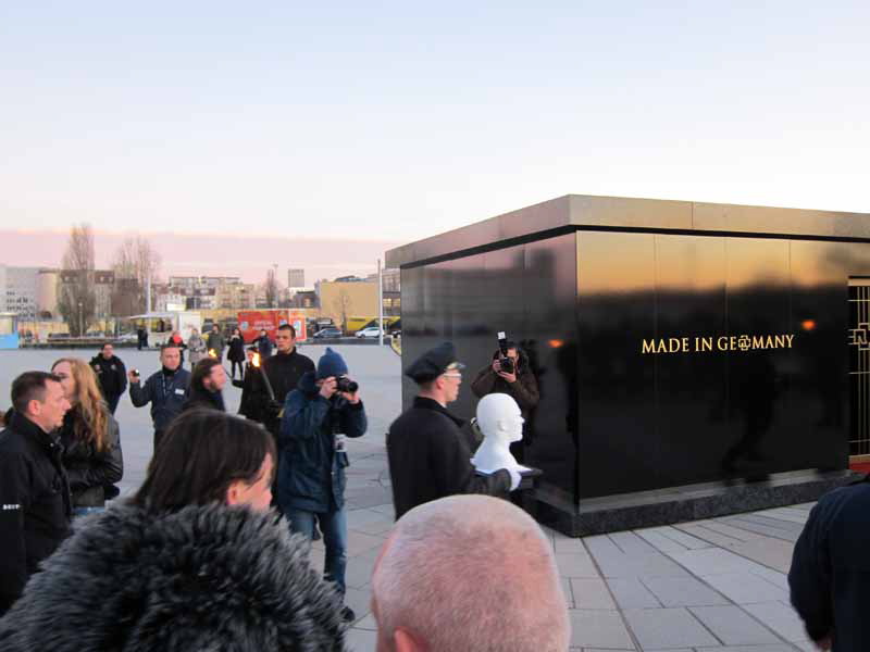 Rammstein errichten sich ihr Mausoleum, Berlin, 25.11.2011