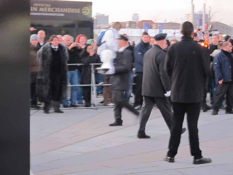 Rammstein errichten sich ihr Mausoleum, Berlin, 25.11.2011