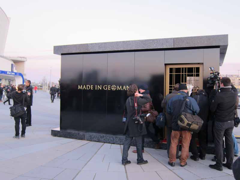 Rammstein errichten sich ihr Mausoleum, Berlin, 25.11.2011