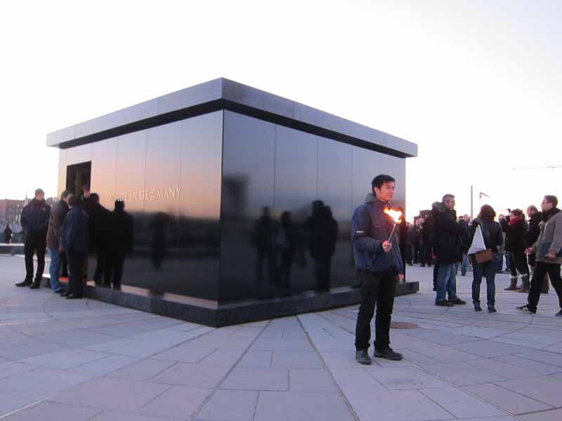 Rammstein errichten sich ihr Mausoleum, Berlin, 25.11.2011