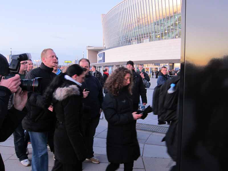 Rammstein errichten sich ihr Mausoleum, Berlin, 25.11.2011