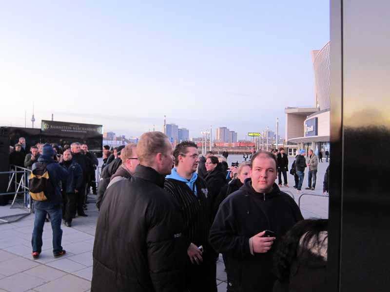 Rammstein errichten sich ihr Mausoleum, Berlin, 25.11.2011