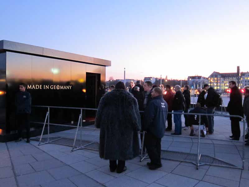 Rammstein errichten sich ihr Mausoleum, Berlin, 25.11.2011
