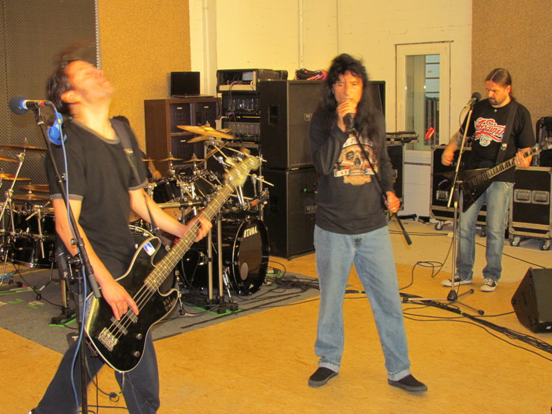 Bei Anthrax im Proberaum