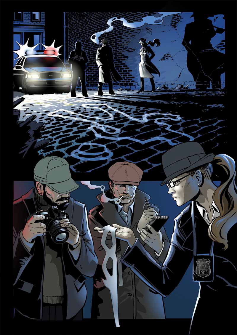Entstehung der Gotham City Comic-Kampagne von Stetson