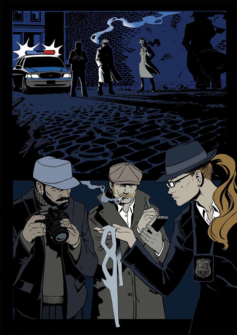 Entstehung der Gotham City Comic-Kampagne von Stetson