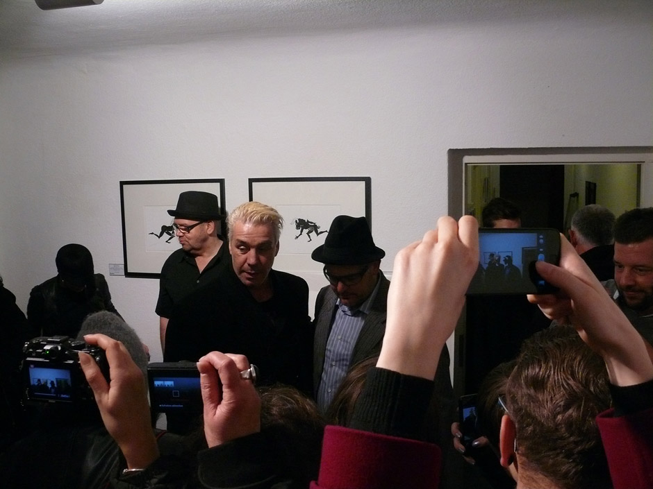 In stillen Nächten: Vernissage mit Rammsteins Till Lindemann