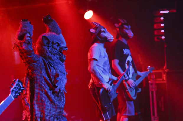 Milking The Goatmachine, live, 14.12.2011 Hamburg, Markthalle