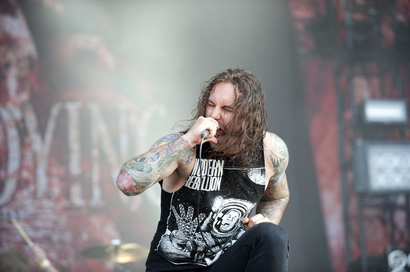 As I Lay Dying, live, Wacken 2011