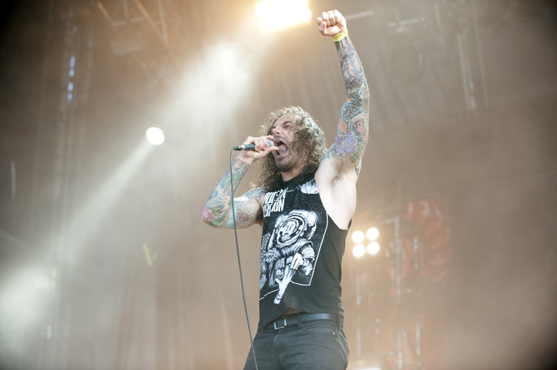 As I Lay Dying, live, Wacken 2011