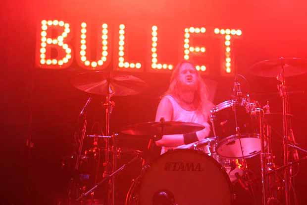 Bullet, live, 05.01.12 München, Backstage