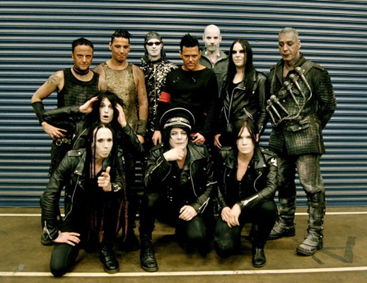 Deathstars auf Tour mit Rammstein 2012