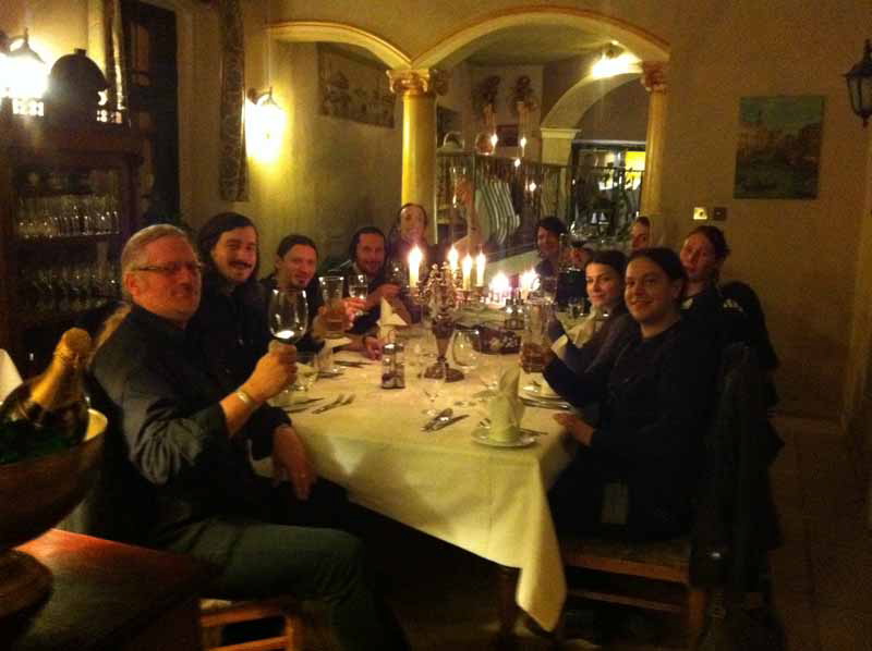 Deathstars unterwegs mit Rammstein, 2011