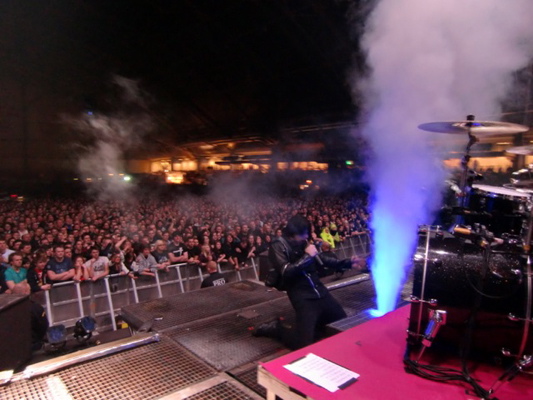 Deathstars auf Tour mit Rammstein, 2012