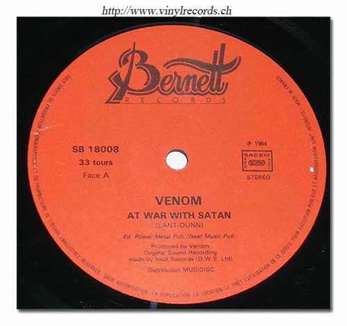 Venom, durch ihre Historie der Cover-Artworks