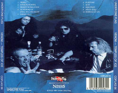 Venom, durch ihre Historie der Cover-Artworks