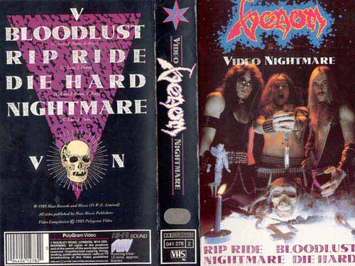 Venom, durch ihre Historie der Cover-Artworks