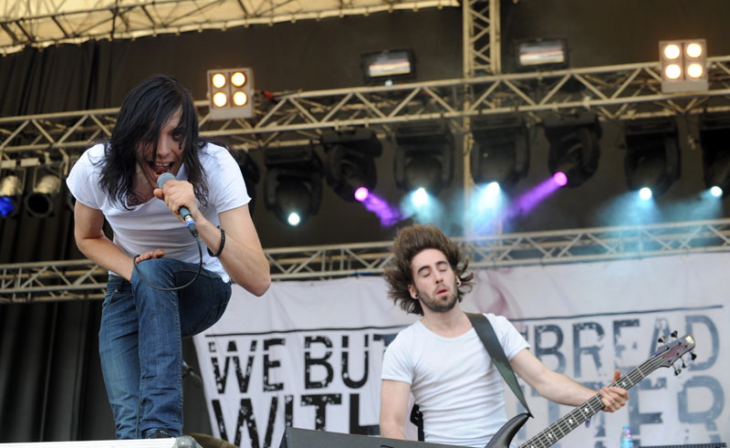 We Butter The Bread With Butter, live, Rock Harz 2011