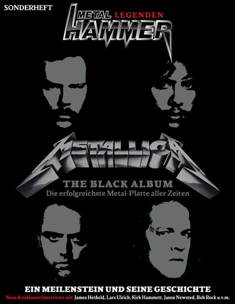 Metallica auf dem METAL HAMMER Cover, Ausgabe September 2011