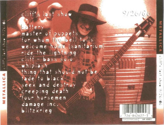 Metallica, Live-Veröffentlichung, Cover