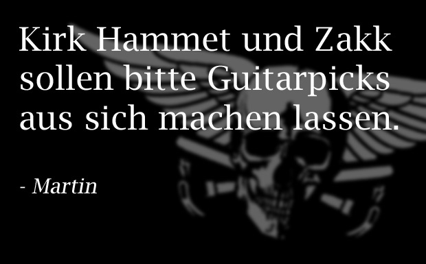 Asche, Munition, Vinyl - so wollen METAL HAMMER Leser nach dem Tod erhalten bleiben