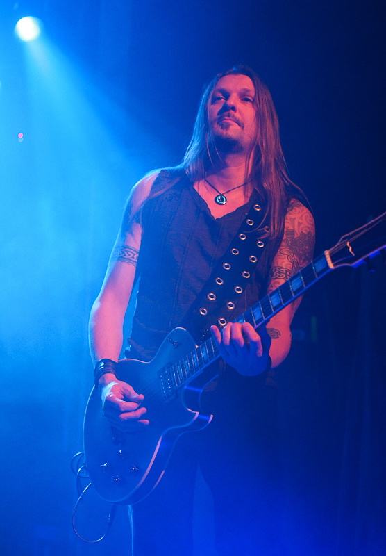 Amorphis, live, 10.01.2012 Wien, Szene