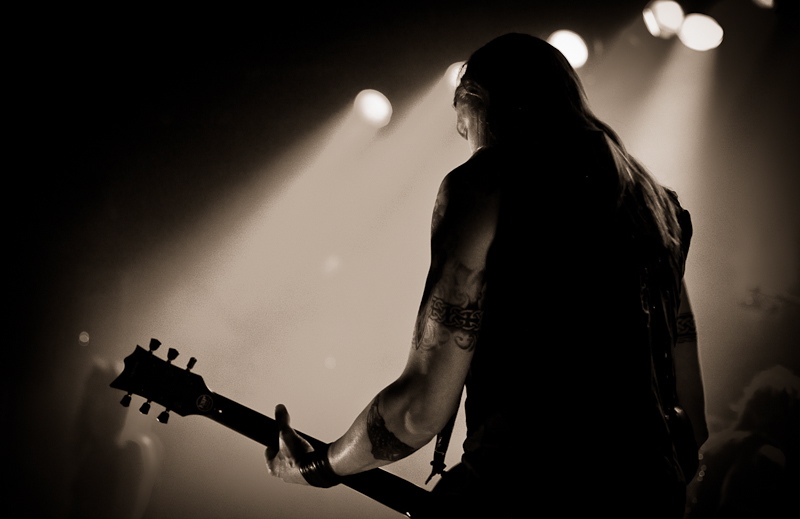 Amorphis, live, 10.01.2012 Wien, Szene