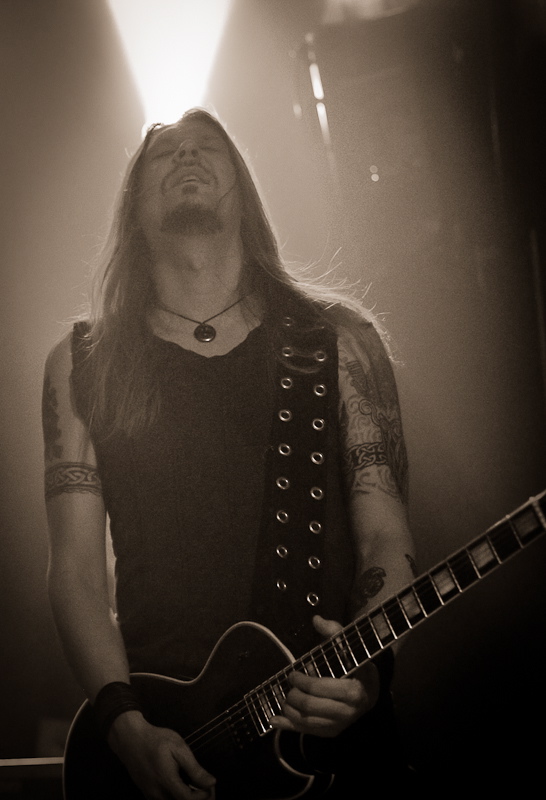 Amorphis, live, 10.01.2012 Wien, Szene