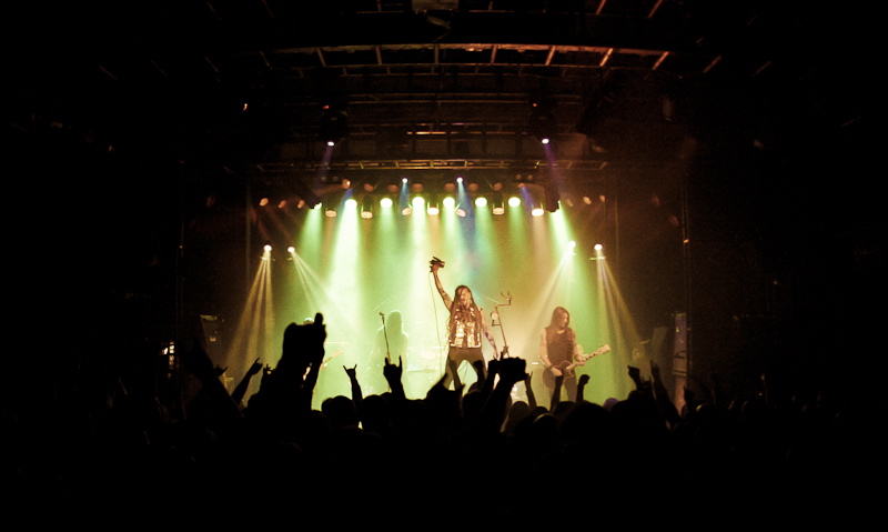 Amorphis, live, 10.01.2012 Wien, Szene