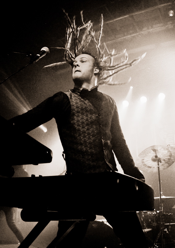 Leprous, live, 10.01.2012 Wien, Szene