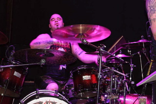 Evile, live, 17.01.12 München, Backstage