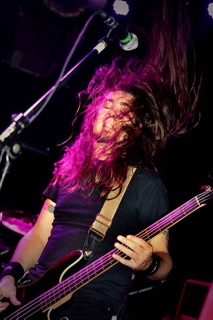 Evile, live, 17.01.12 München, Backstage