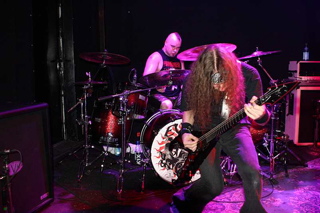 Evile, live, 17.01.12 München, Backstage