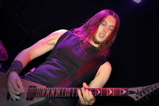 Evile, live, 17.01.12 München, Backstage