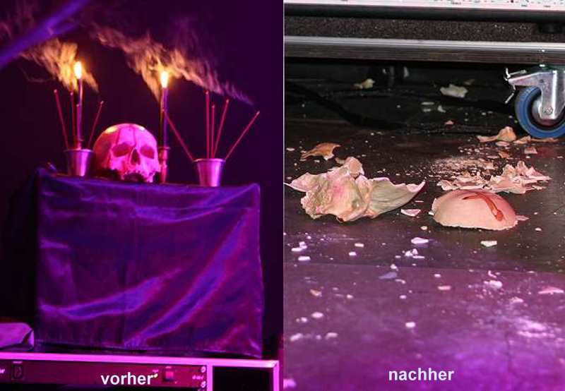 Portrait, live, 17.01.12 München, Backstage