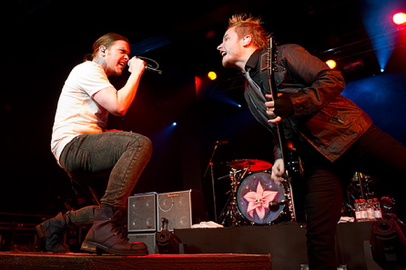 Shinedown, live, 01.02.2012 Hamburg, Große Freiheit