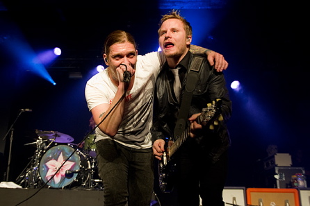 Shinedown, live, 01.02.2012 Hamburg, Große Freiheit