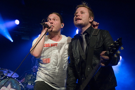 Shinedown, live, 01.02.2012 Hamburg, Große Freiheit